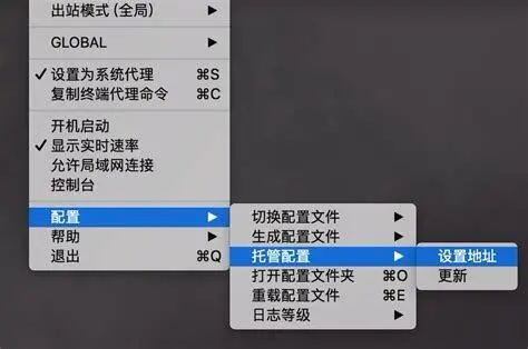 Mac 上的clashx