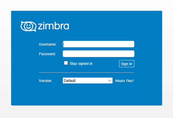 Zimbra