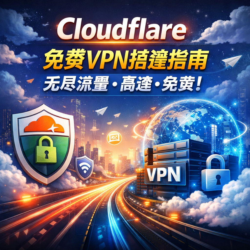 Cloudflare免费VPN搭建指南