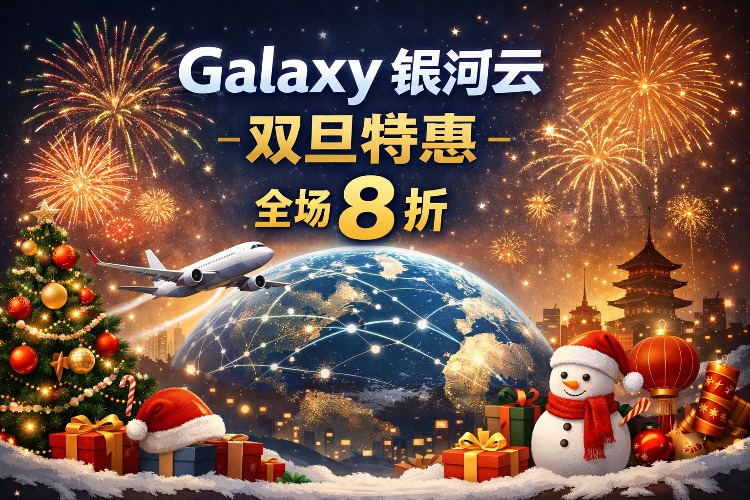 Galaxy银河云双旦活动